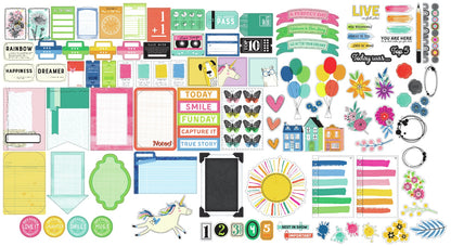 Vicki Boutin BOLD + BRIGHT Paperie Pack 200pc