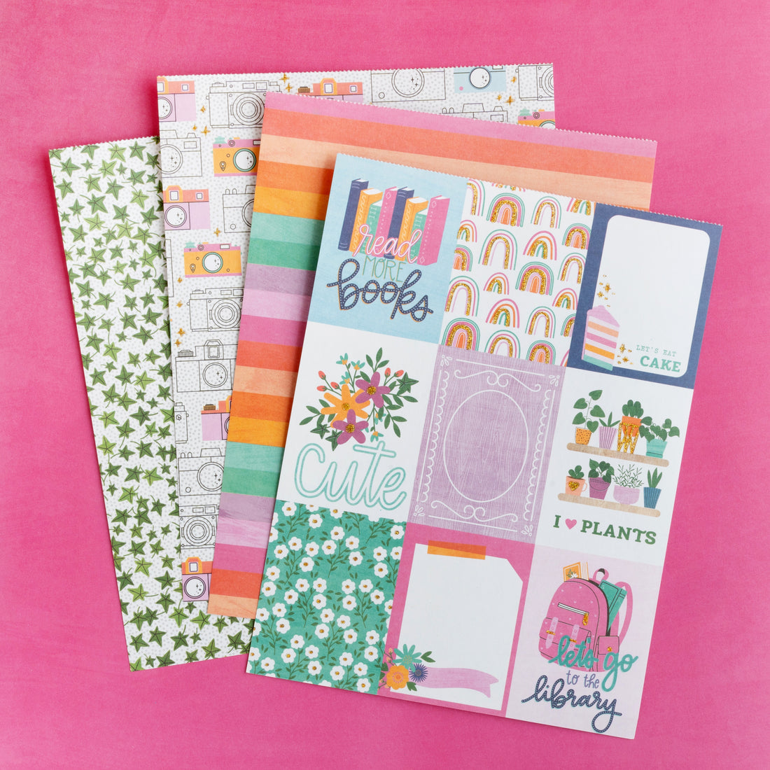 Shimelle REASONS TO SMILE 6”X8” Paper Pad 36pc