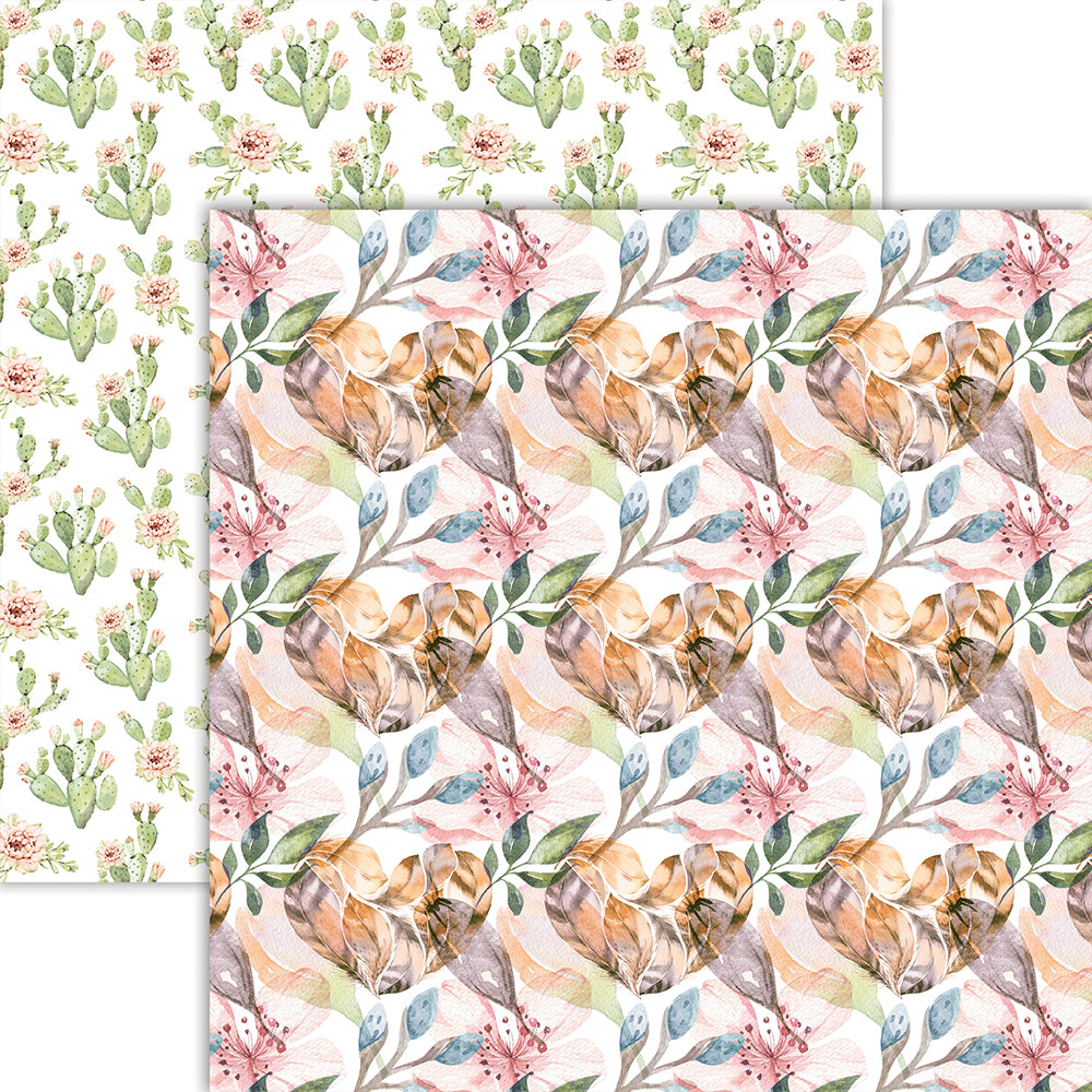 Reminisce DESERT ROSE 12&quot;X12&quot; Scrapbook Kit 9pc