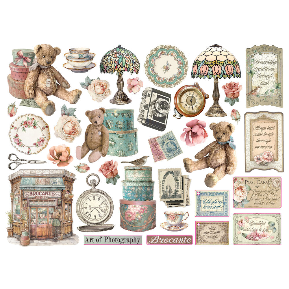 Stamperia BROCANTE ANTIQUES Die Cuts