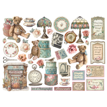 Stamperia BROCANTE ANTIQUES Die Cuts