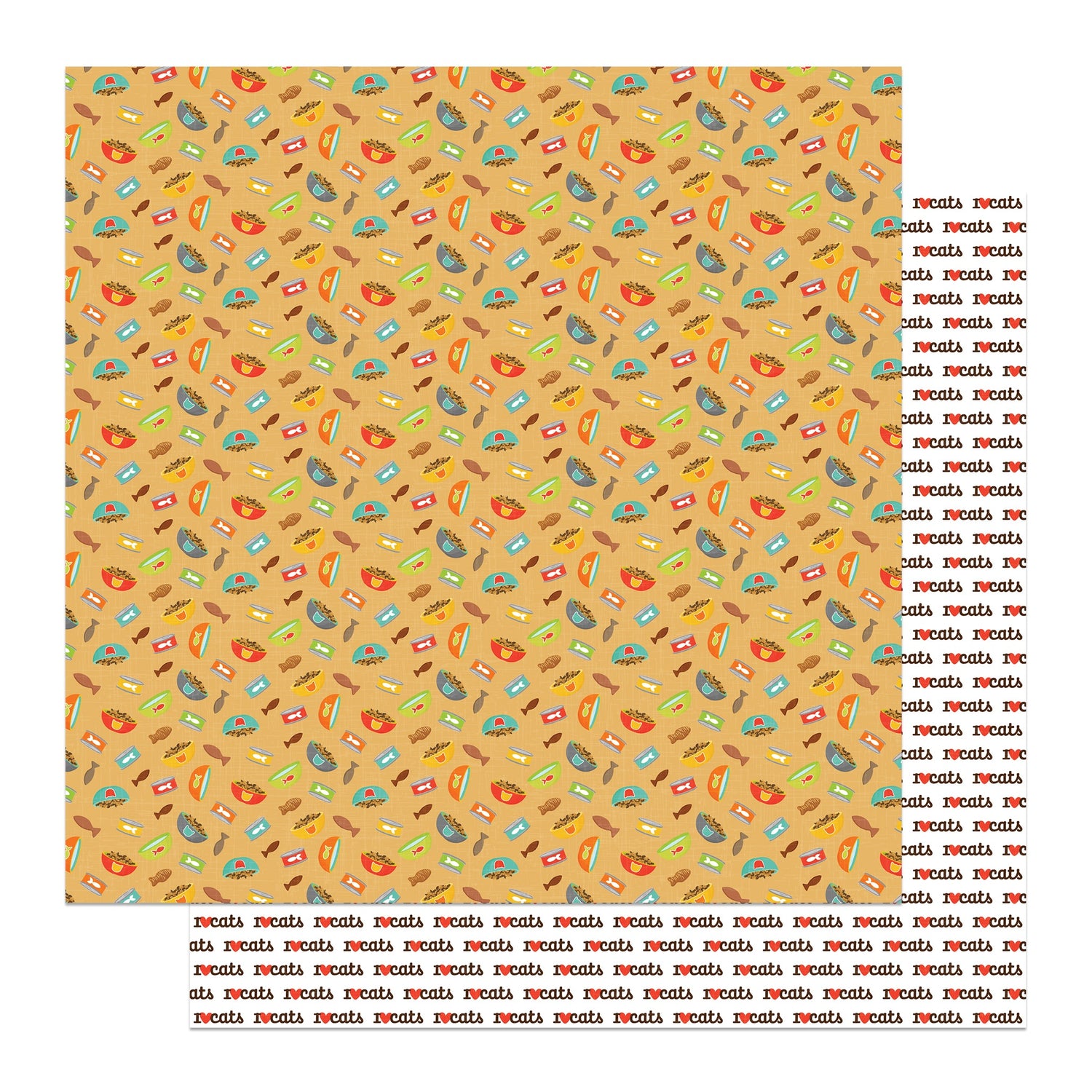 Photoplay CAT NIP 12”X12” Scrapbook Paper