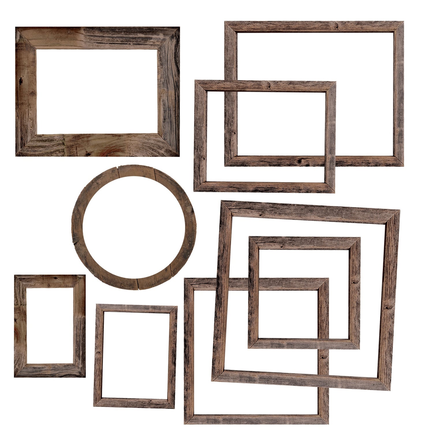 49 and Market EVERGREEN SEASON Chipboard Frames