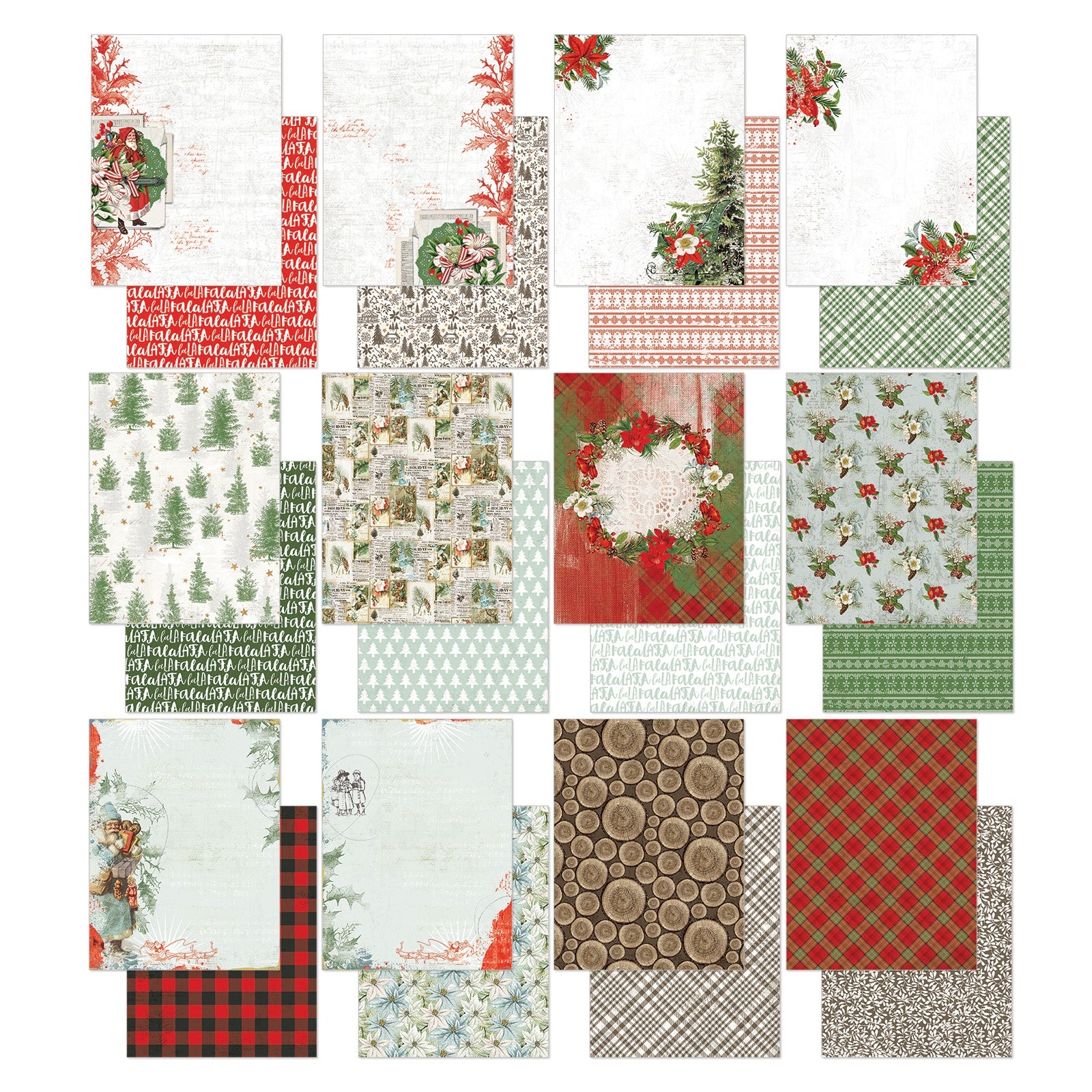 49 and Market EVERGREEN SEASON 6”X8” Collection Pack