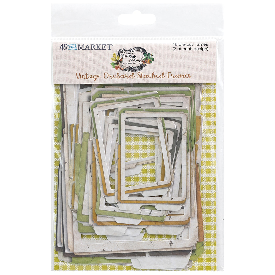 49 and Market VINTAGE ORCHARD Stacked Frames 16pc