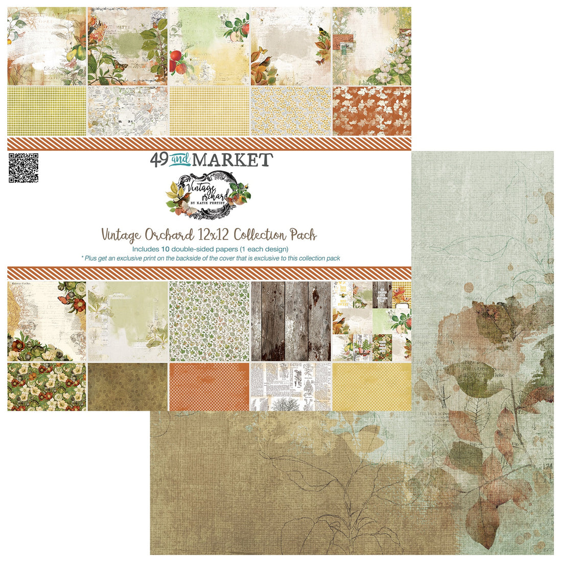 49 and Market VINTAGE ORCHARD 12X12 Collection Pack