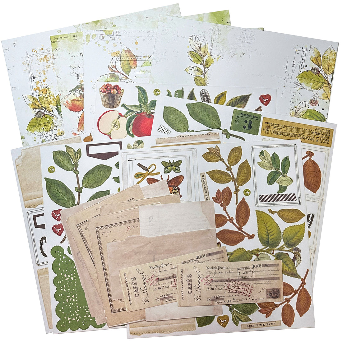 49 and Market VINTAGE ORCHARD 12X12 PAGE KIT