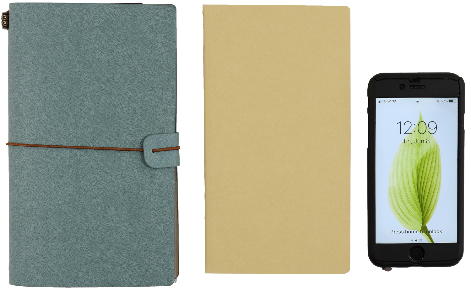 Peter Pauper VOYAGER LIGHT BLUE Travel Journal Notebook