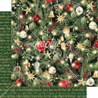 Graphic 45 MERRY &amp; BRIGHT 12X12 Scrapbook Collection Pack