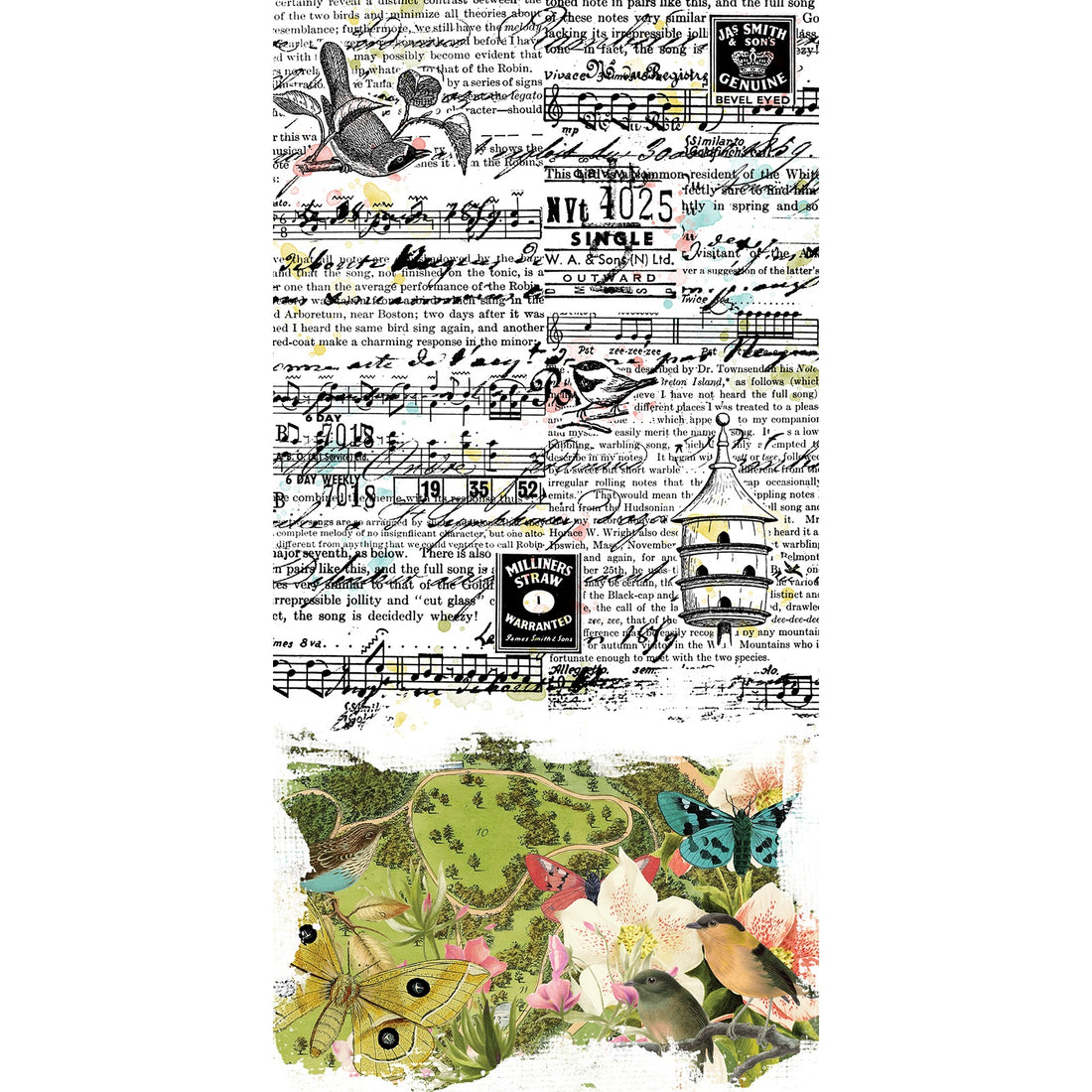 49 and Market BIRDSONG Washi Tape Sheets