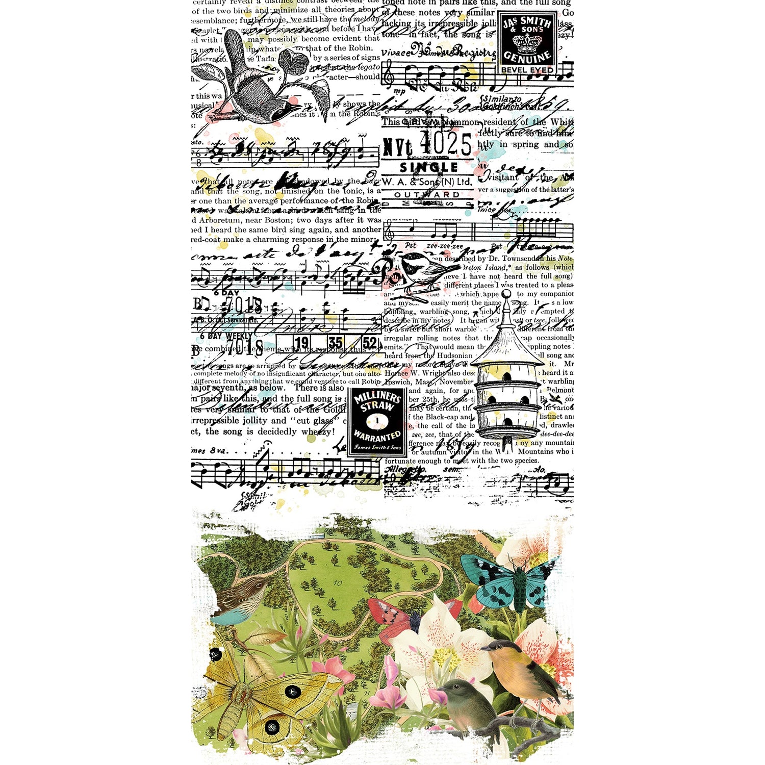 49 and Market BIRDSONG Washi Tape Sheets