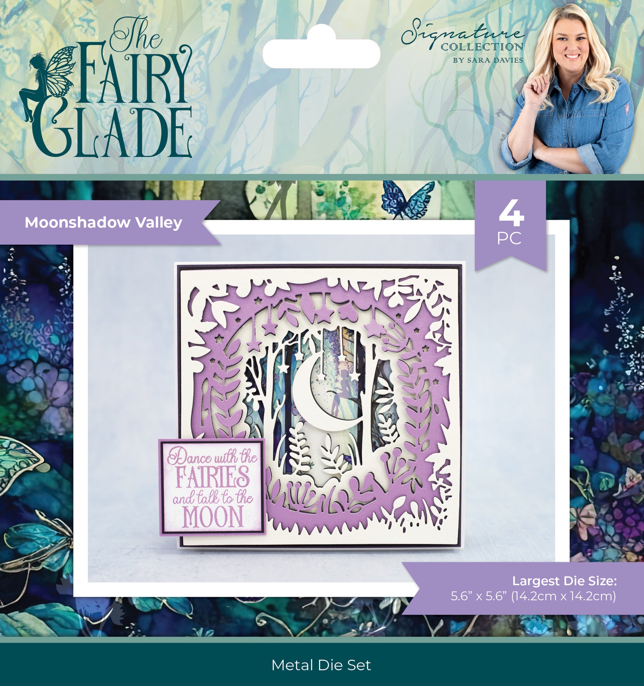 Crafter’s Companion The Fairy Glade MOONSHADOW VALLEY Metal Die Set 4pc