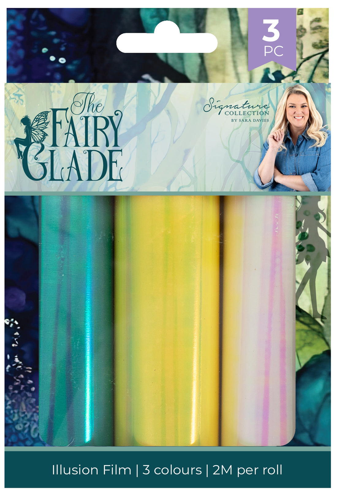 Crafter’s Companion THE FAIRY GLADE Illusion Film 3pc