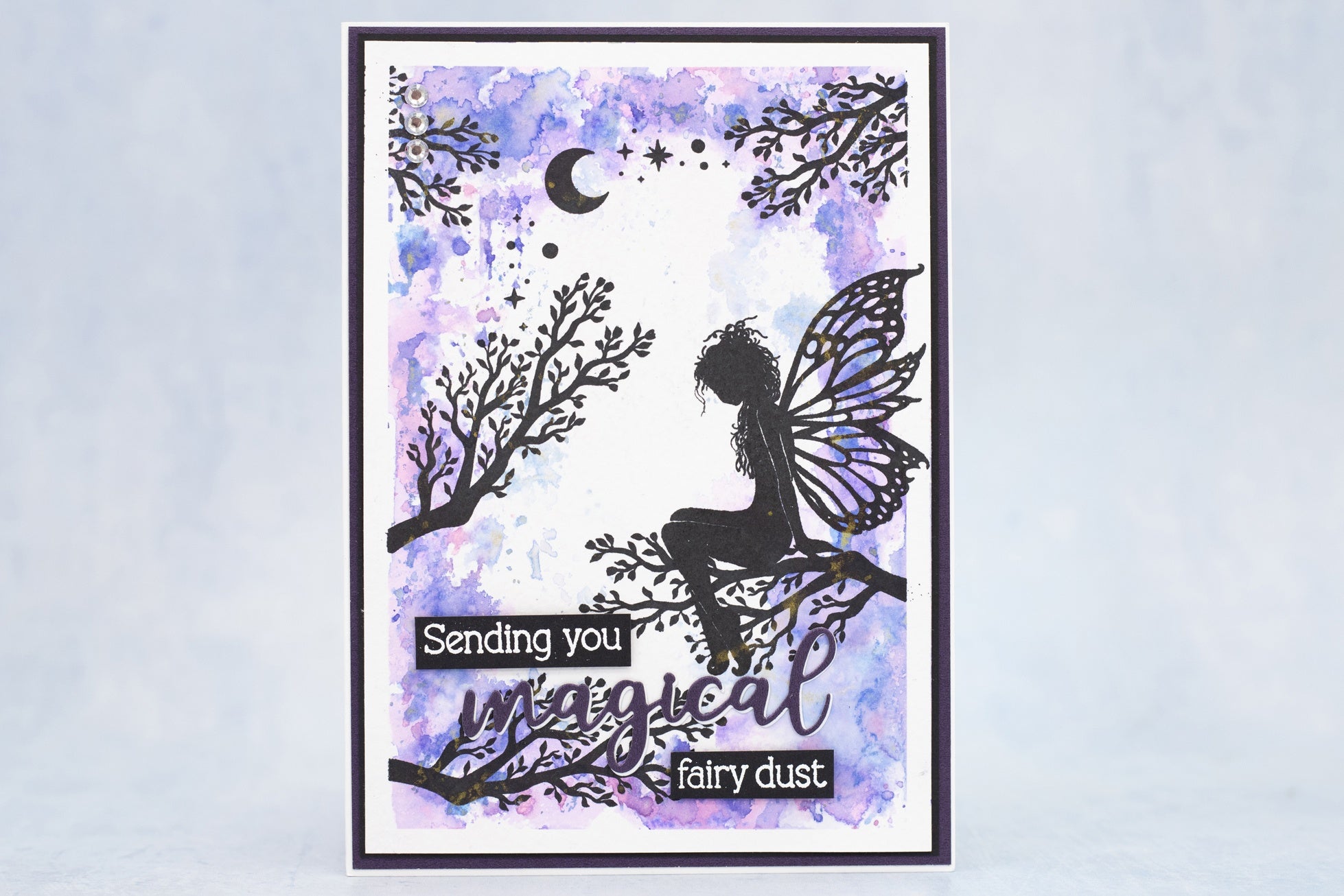 Crafter’s Companion The Fairy Glade FLUTTERING FAIRIES Clear Acrylic Stamps 5pc