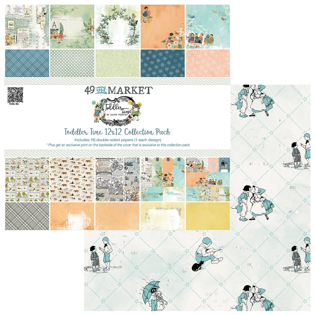 49 and Market TODDLER TIME 12X12 Collection Pack
