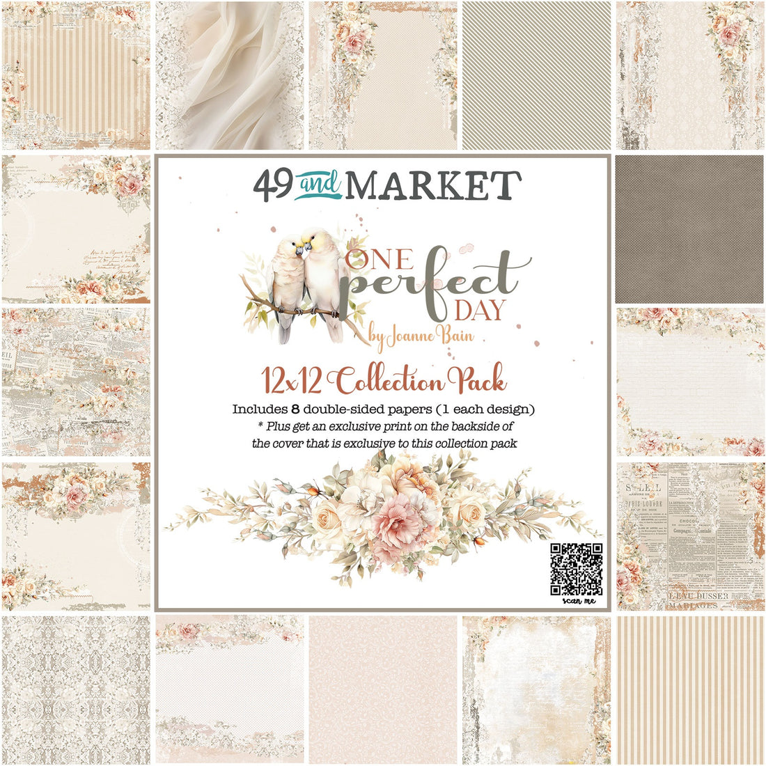 49 and Market ONE PERFECT DAY 12”X12” Collection Pack