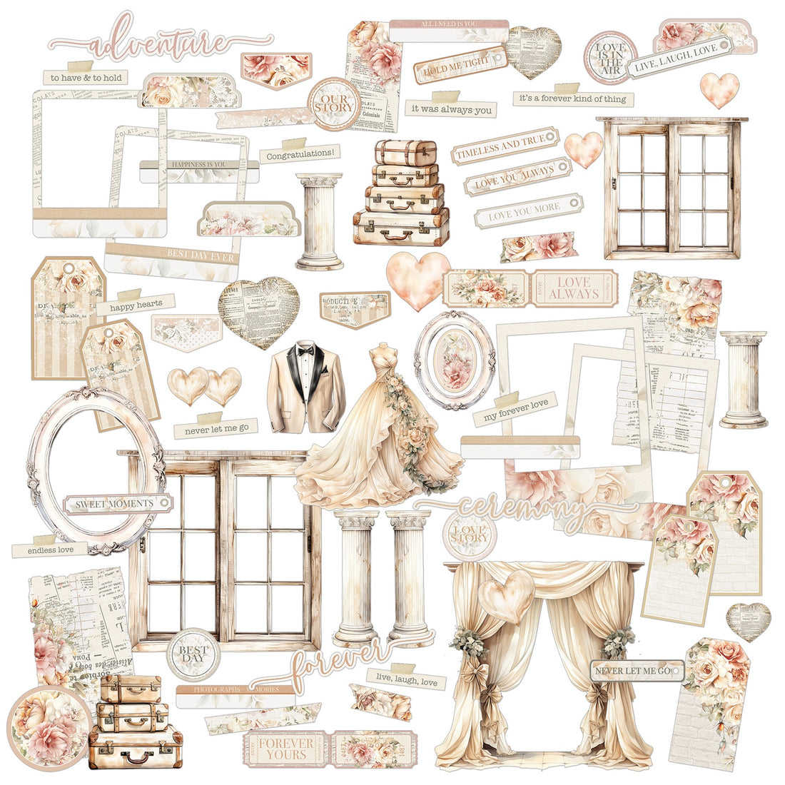 49 and Market ONE PERFECT DAY Die Cuts