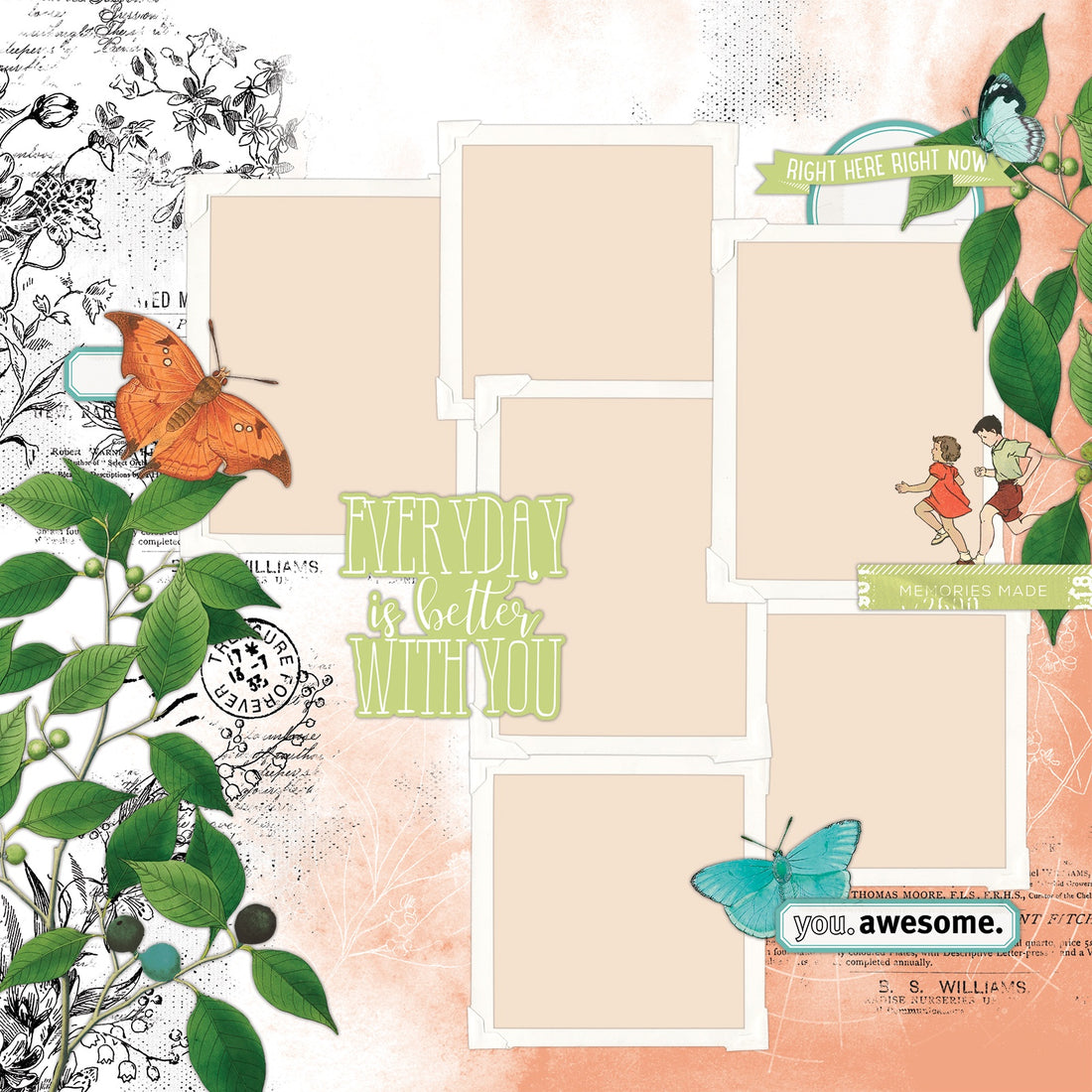 49 and Market TODDLER TIME Page Kit