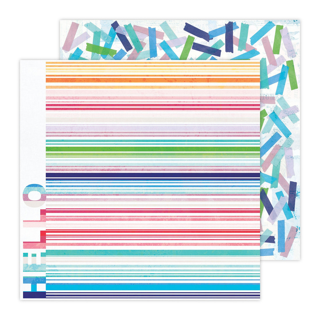 49 and Market Vicki Boutin CUT &amp; PASTE 12 12”X12” Scrapbook Paper