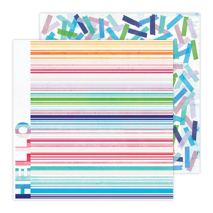 49 and Market Vicki Boutin CUT &amp; PASTE 12 12”X12” Scrapbook Paper