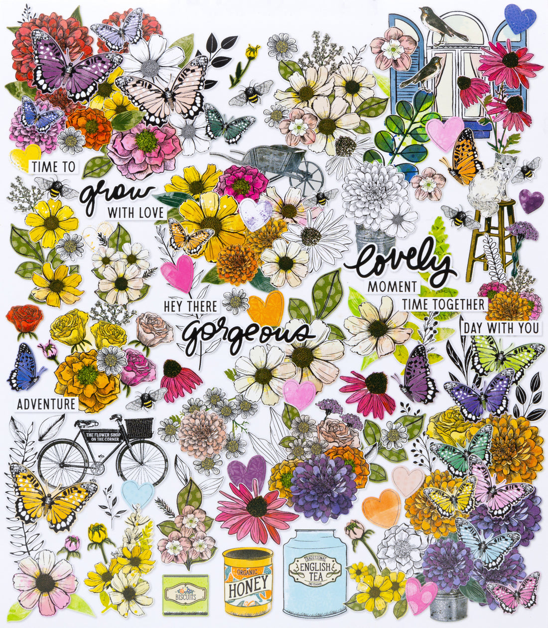 49 and Market Vicki Boutin THE FLOWER EMPORIUM Icon Ephemera Bits