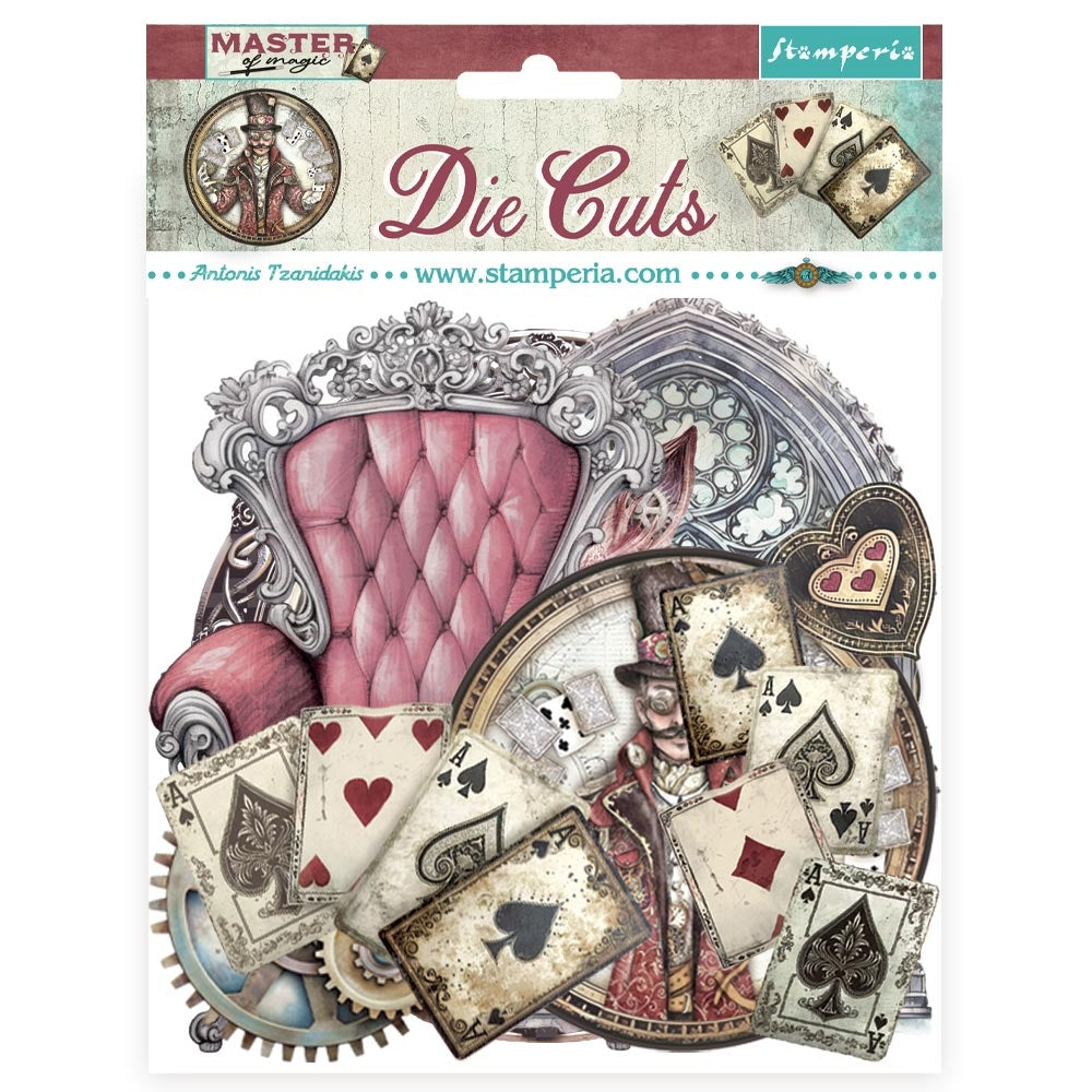Stamperia MASTER OF MAGIC Chipboard Die Cuts