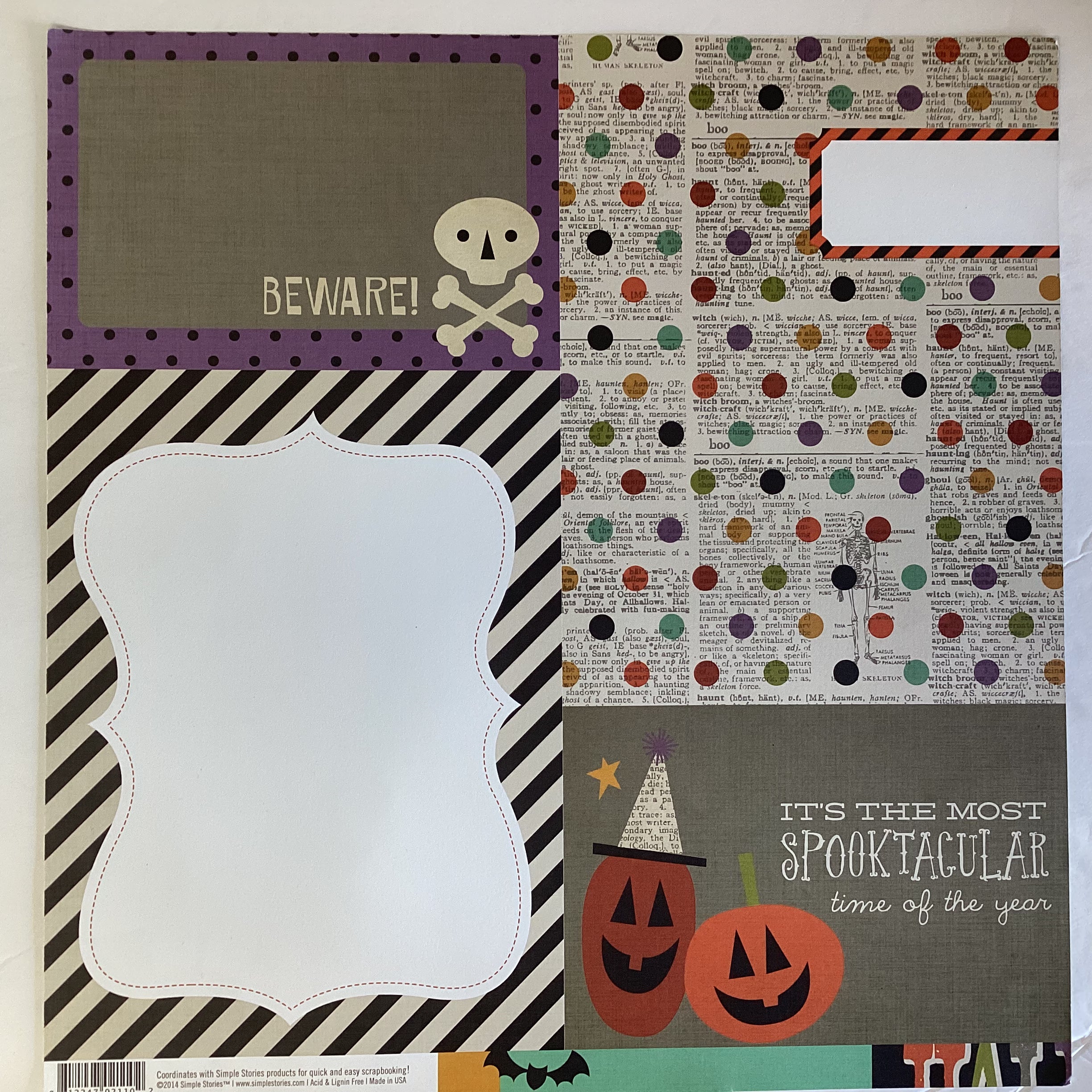 HALLOWEEN PAPER KIT 