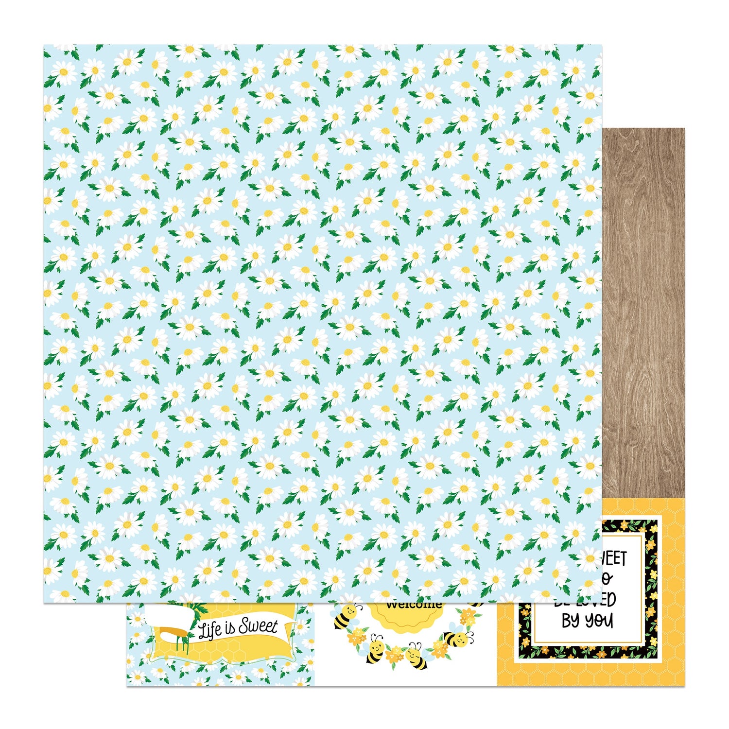 Photoplay SWEET AS HONEY 2 12X12 Scrapbook Paper