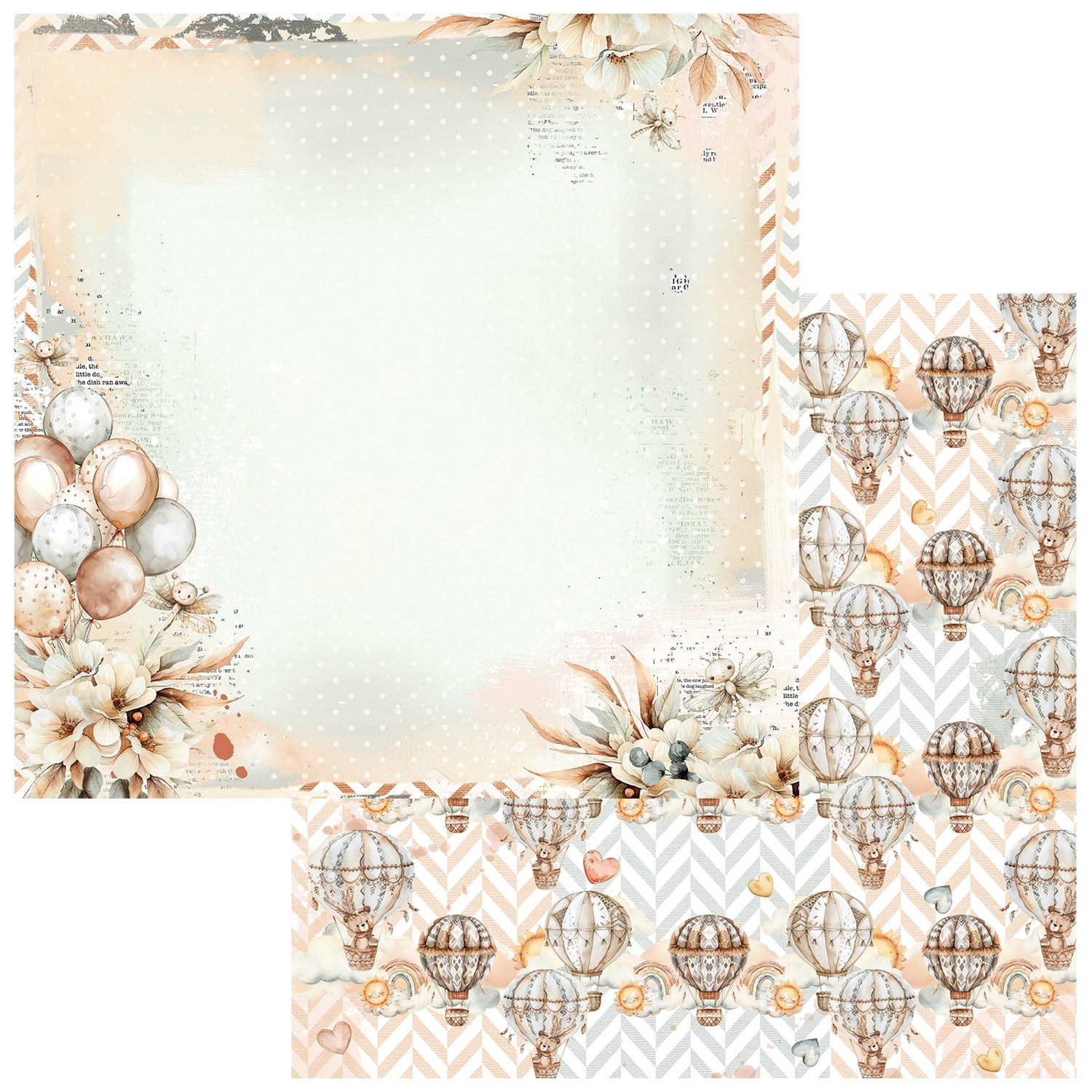 49 and Market LITTLE DREAMERS 12"X12" Scrapbook Paper