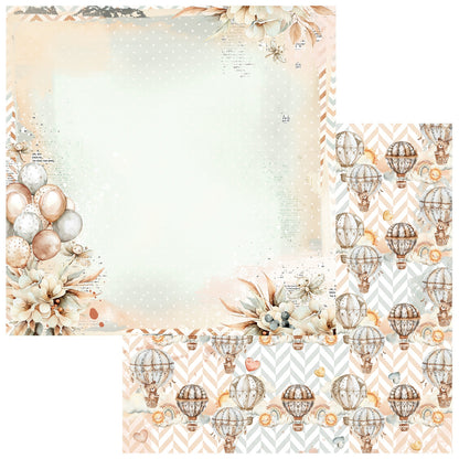 49 and Market LITTLE DREAMERS 12"X12" Scrapbook Paper