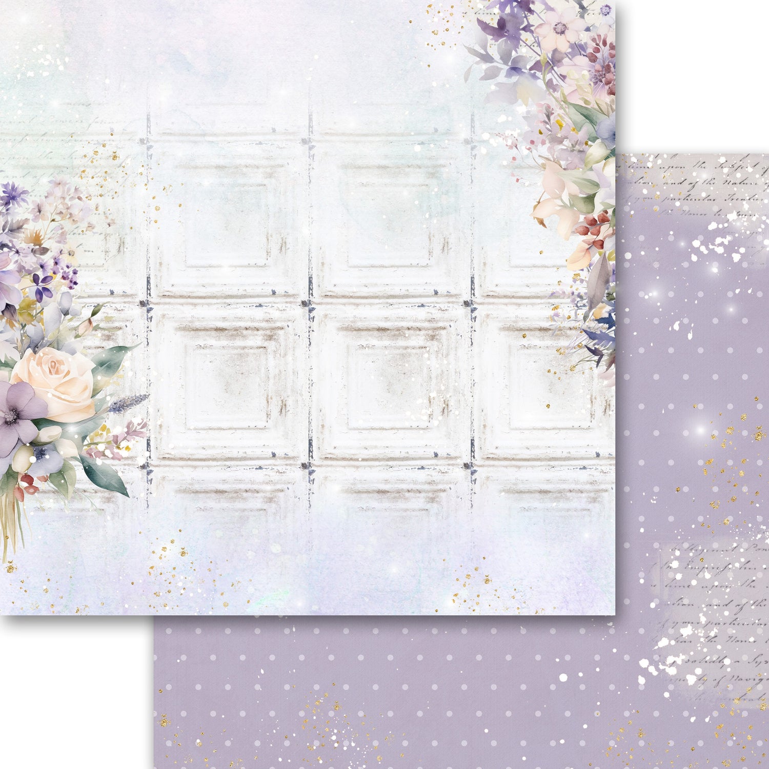 Memory Place LAVENDER LOVE 12”X12” Collection Paper Pack