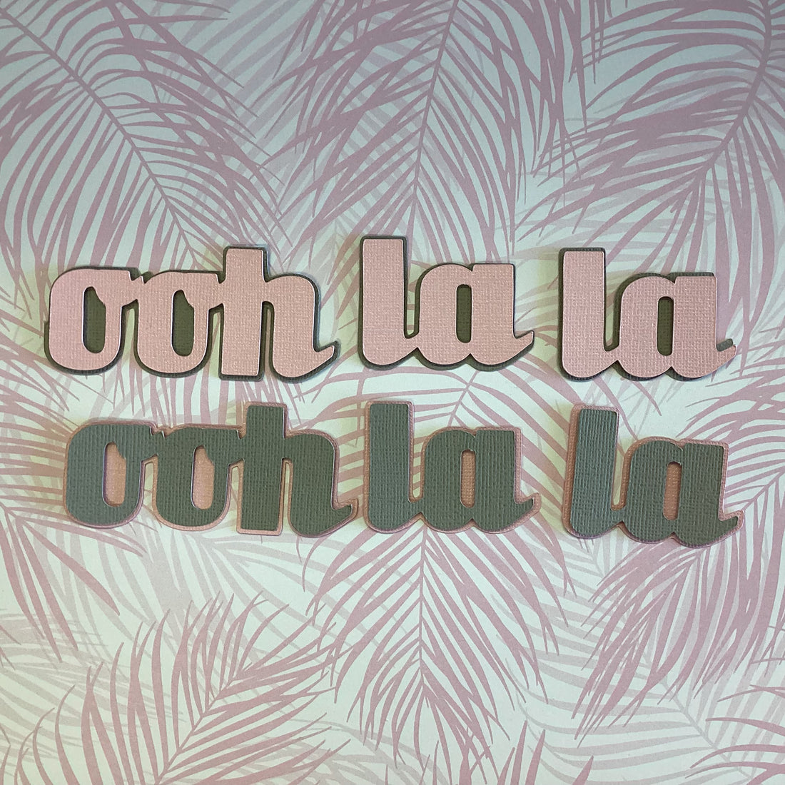 Scrapbooksrus OOH LA LA Diecut Paris Scrapbook Die Cut Embellishments