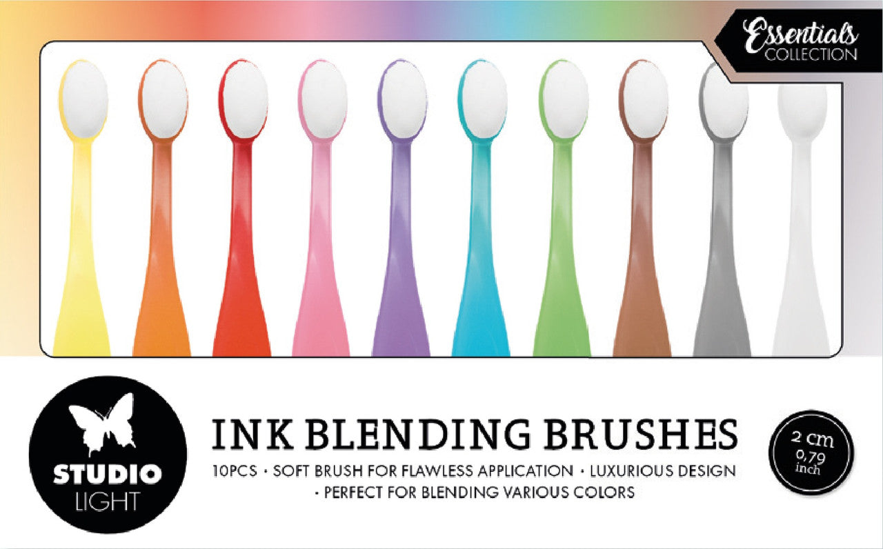 Studio Light Essentials Collection INK BLANDING BRUSHES 10pc