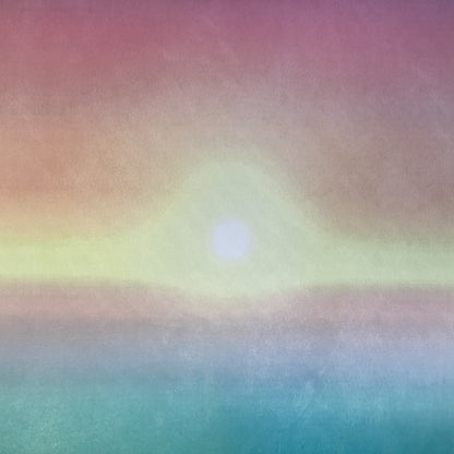 Scrapbook Customs CALIFORNIA SUNSET Mickey Head 12"X12" Scrapbook Paper