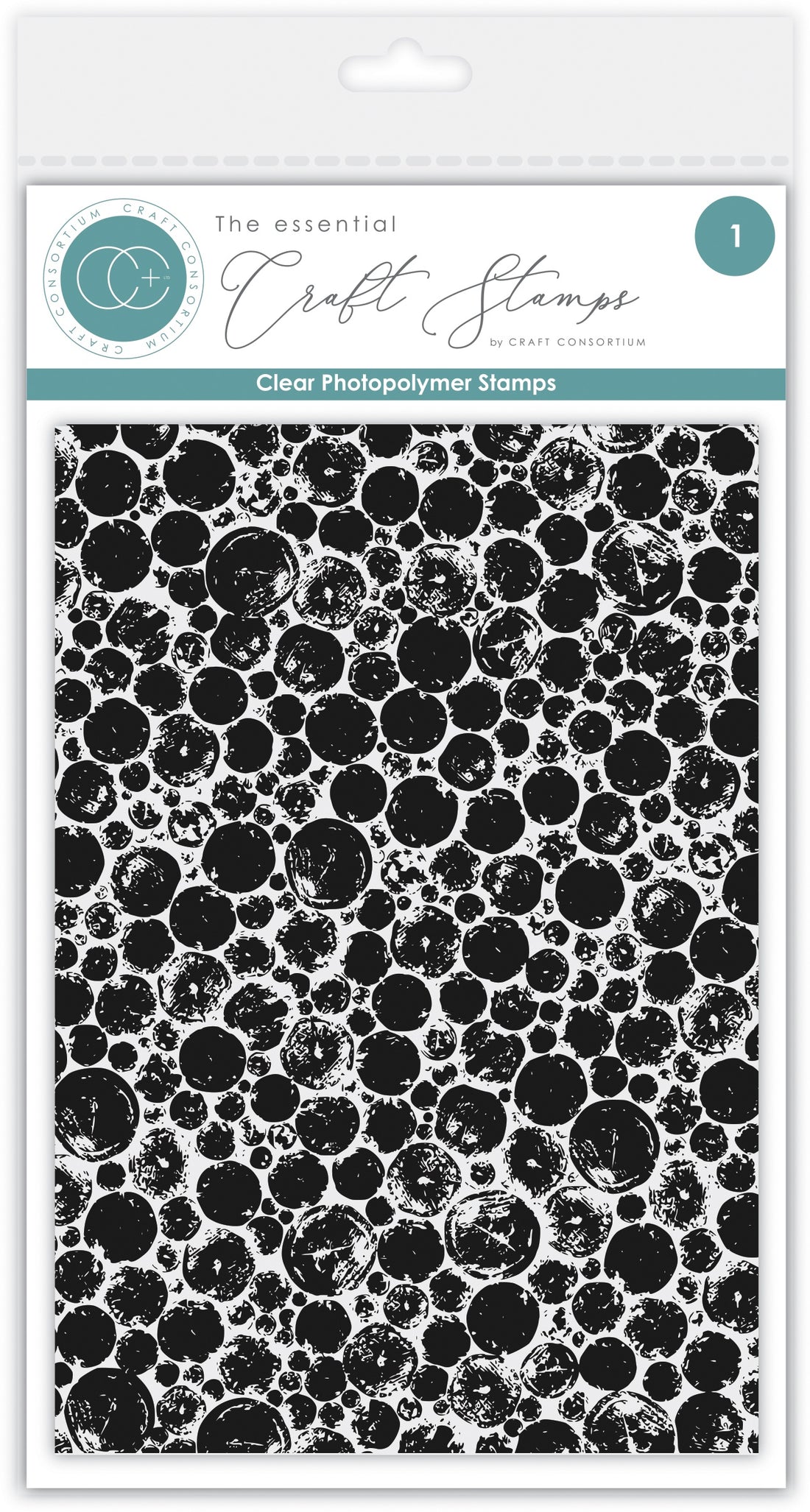 Craft Consortium BUBBLE WRAP Clear Photopolymer Stamp