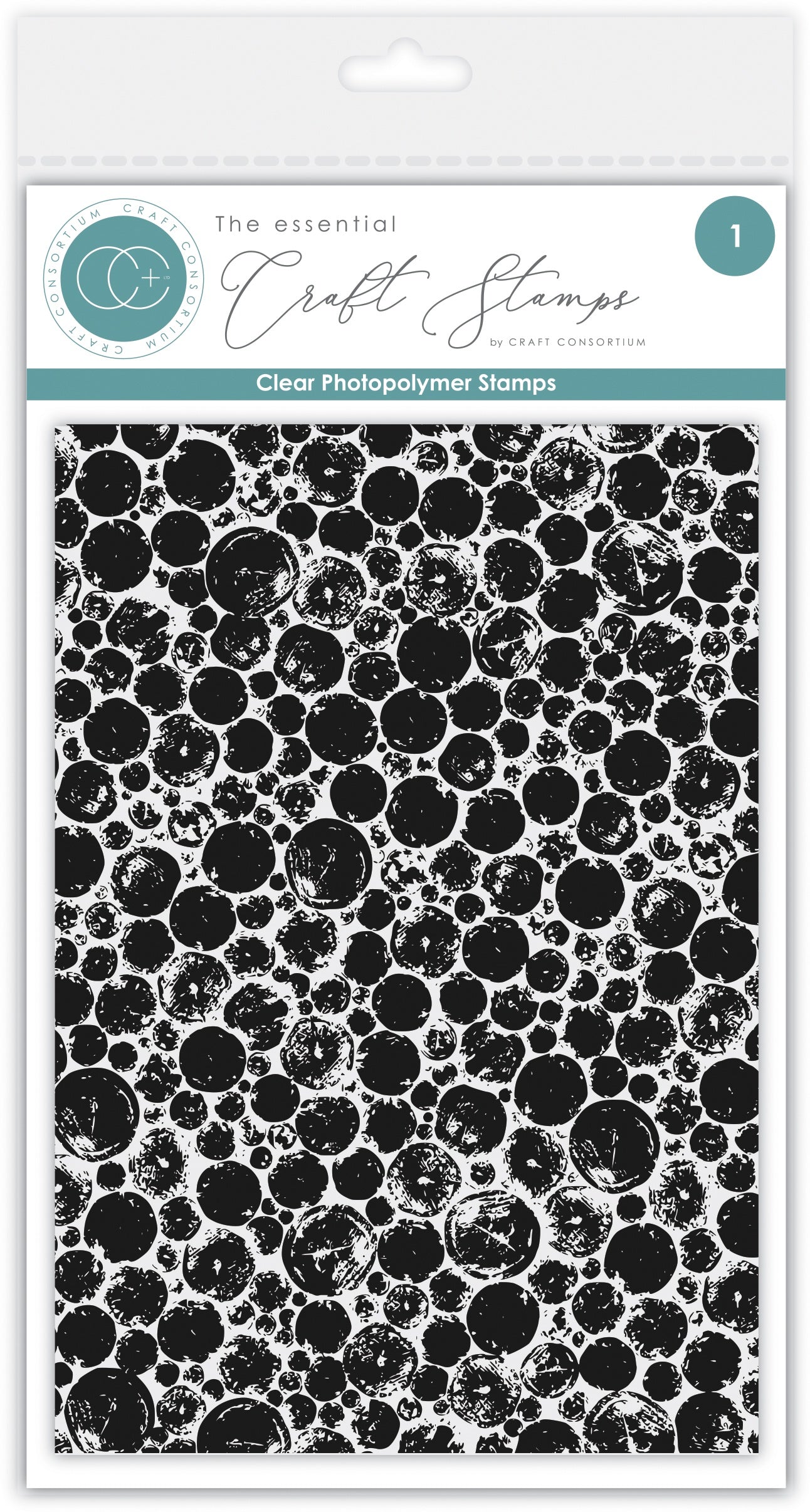 Craft Consortium BUBBLE WRAP Clear Photopolymer Stamp