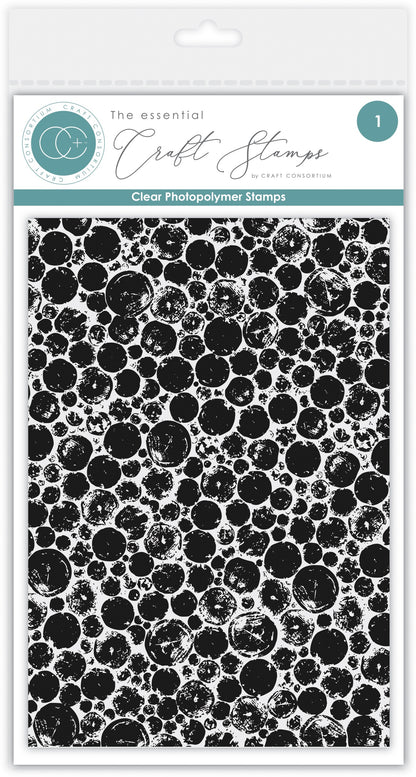 Craft Consortium BUBBLE WRAP Clear Photopolymer Stamp