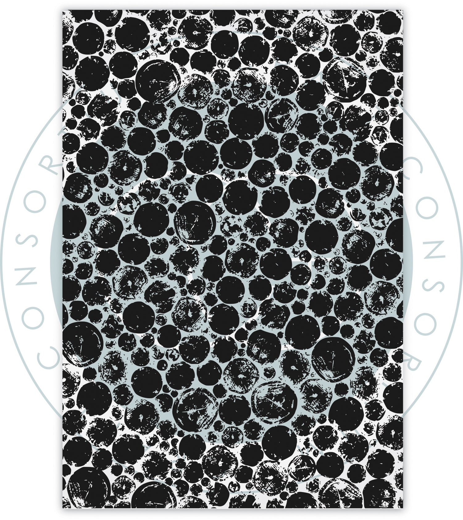 Craft Consortium BUBBLE WRAP Clear Photopolymer Stamp