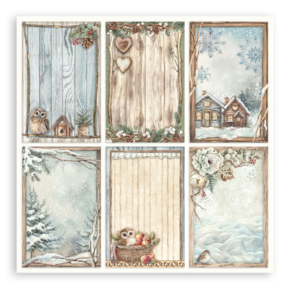 Stamperia THE OWL HOUSE MAXI PAD 12&quot;X12&quot; Scrapbook Paper Pack