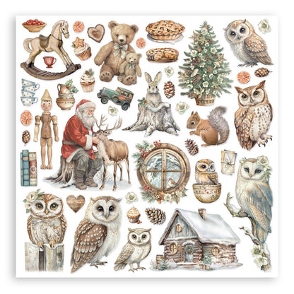 Stamperia THE OWL HOUSE MAXI PAD 12&quot;X12&quot; Scrapbook Paper Pack