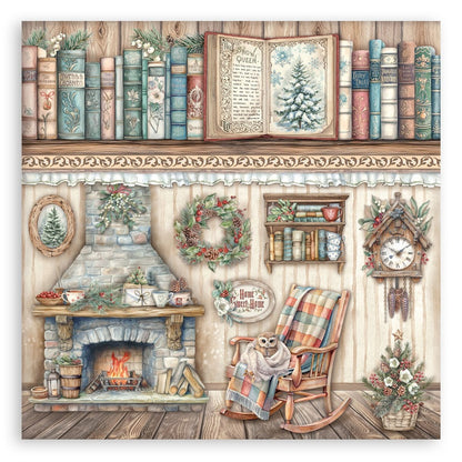 Stamperia THE OWL HOUSE MAXI PAD 12&quot;X12&quot; Scrapbook Paper Pack