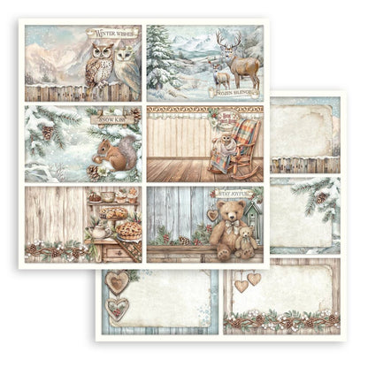 Stamperia THE OWL’S HOUSE 8&quot;X8&quot; Scrapbook Paper Pack