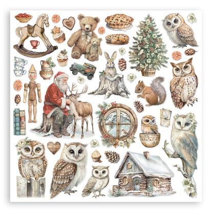 Stamperia THE OWL’S HOUSE 8&quot;X8&quot; Scrapbook Paper Pack