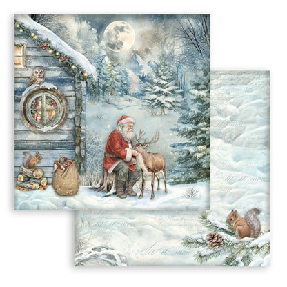 Stamperia THE OWL’S HOUSE 8&quot;X8&quot; Scrapbook Paper Pack