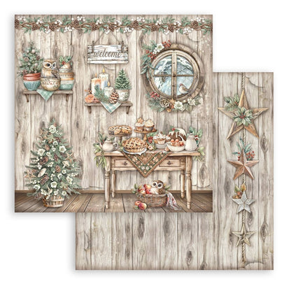 Stamperia THE OWL’S HOUSE 8&quot;X8&quot; Scrapbook Paper Pack