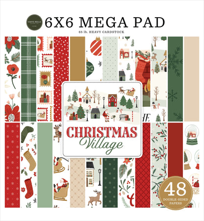 Carta Bella CHRISTMAS VILLAGE 6&quot;X6&quot; Mega Pad