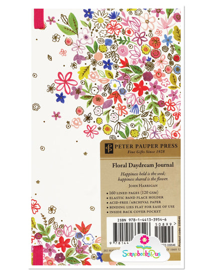 Peter Pauper FLORAL DAYDREAM A7 Journal