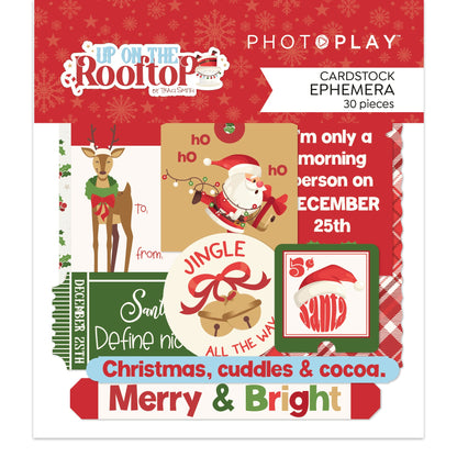 Photoplay ON THE ROOFTOP Cardstock Ephemera 30pc