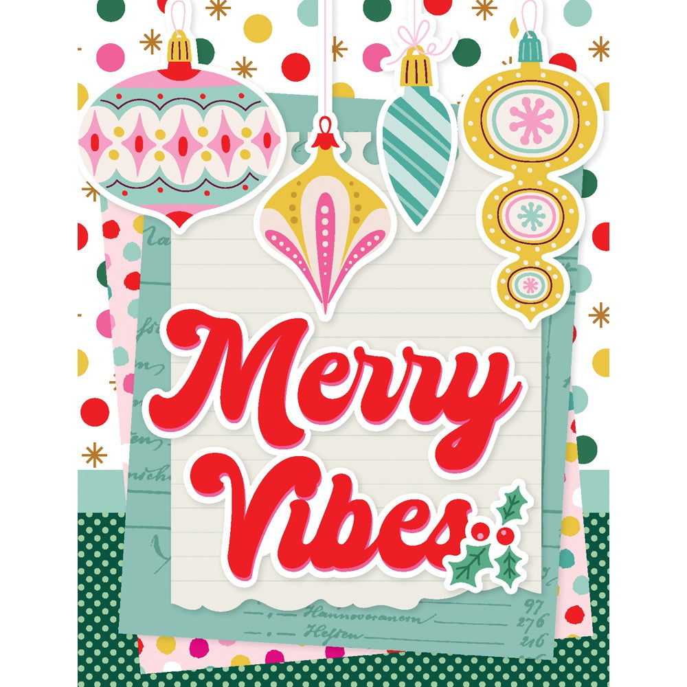 Simple Stories Simple Cards HARD CANDY CHRISTMAS Card Kit