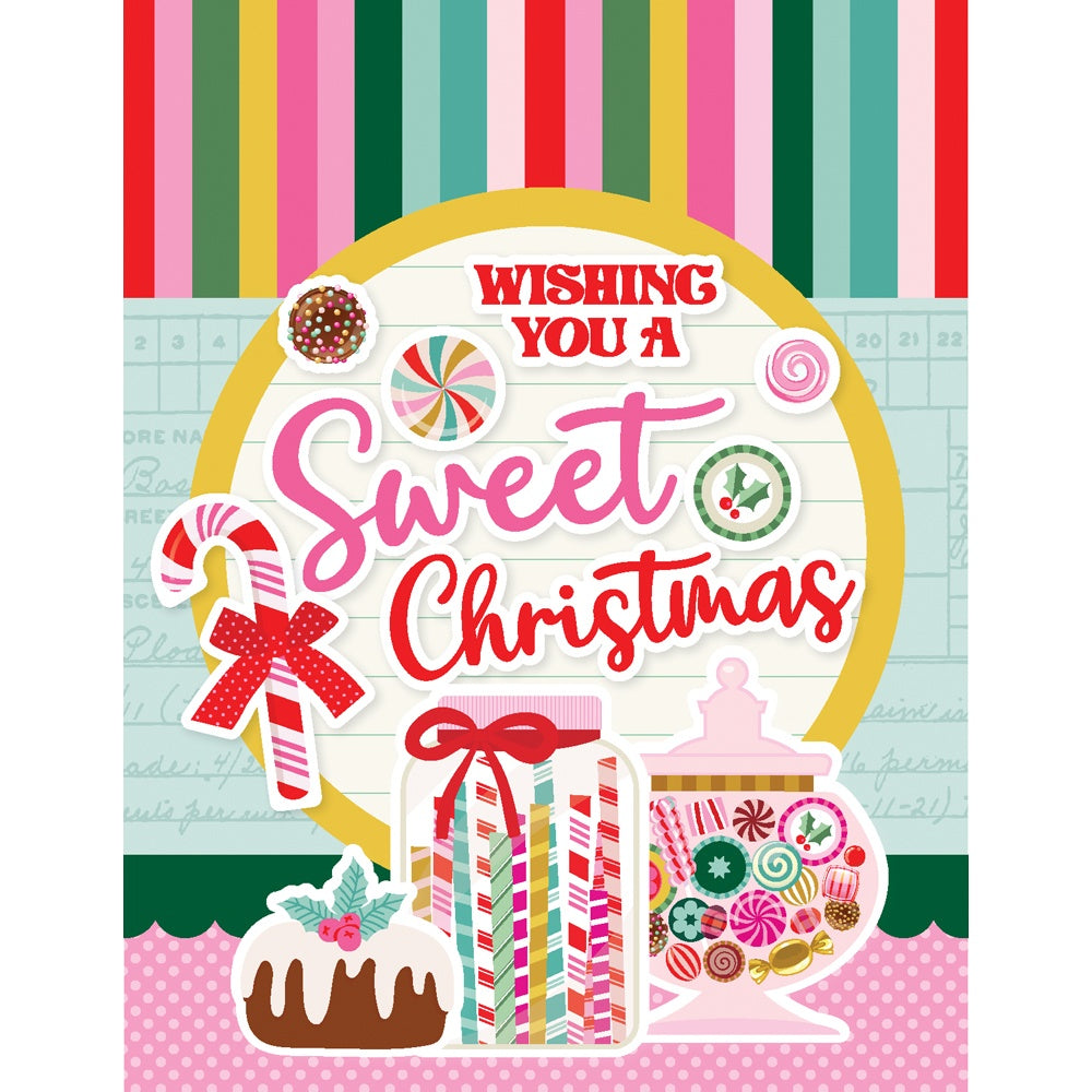 Simple Stories Simple Cards HARD CANDY CHRISTMAS Card Kit